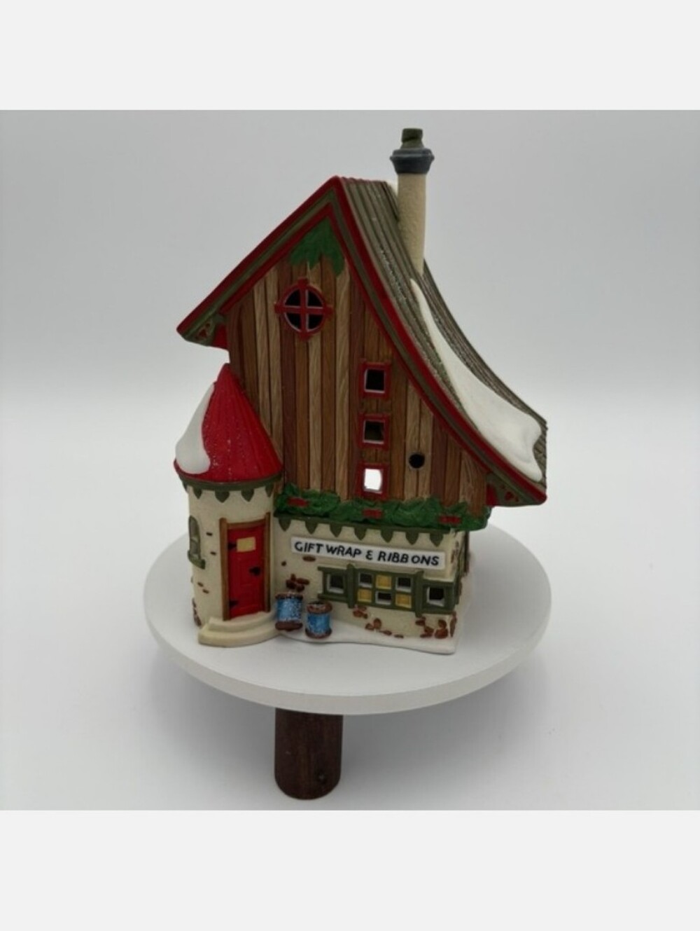 Dept. 56 : Gift Wrap House.  North Pole Series